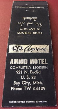 Amigo Motel - Matchbook
